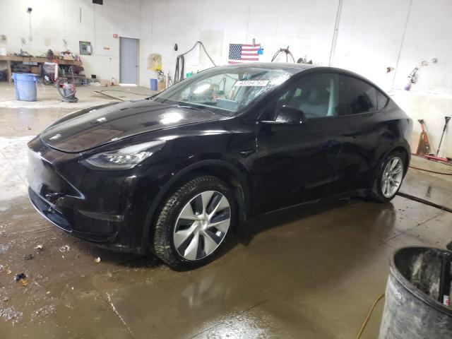 TESLA MODEL Y 2021 with VIN 5YJYGAEEXMF302363 - Photo from auction
