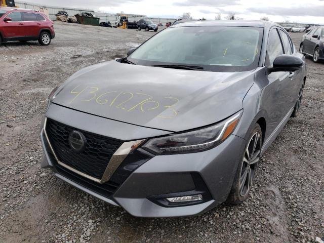NISSAN SENTRA SR 2021 with VIN 3N1AB8DV6MY286633 - Photo from auction