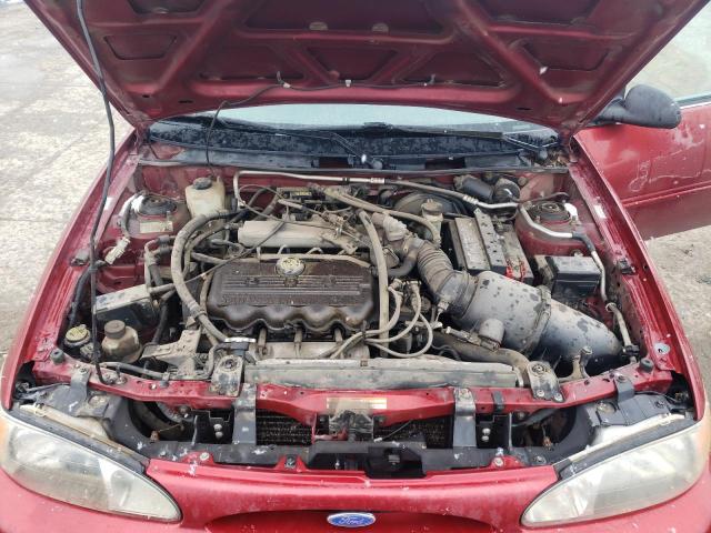 Photo 11 from auction – 1997 FORD ESCORT LX with VIN 1FALP13P4VW322867