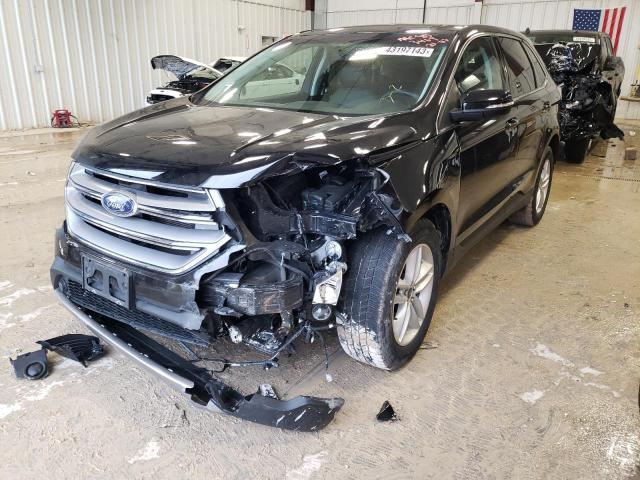 FORD EDGE SEL 2017 with VIN 2FMPK4J83HBB15122 - Photo from auction