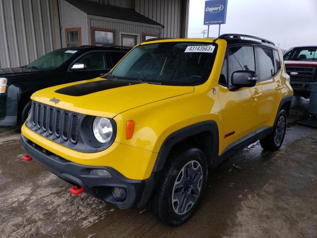 JEEP RENEGADE T 2016 with VIN ZACCJBCT0GPD67108 - Photo from auction