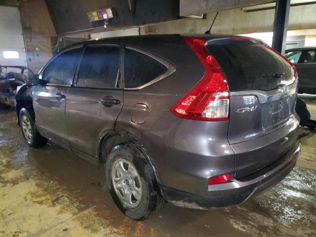 Photo 2 from auction – 2016 HONDA CR-V LX with VIN 3CZRM3H33GG703989
