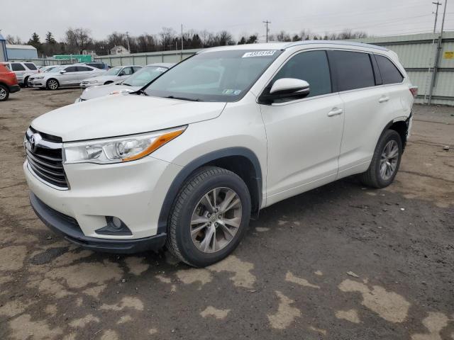 TOYOTA HIGHLANDER 2014 with VIN 5TDJKRFH1ES018513 - Photo from auction