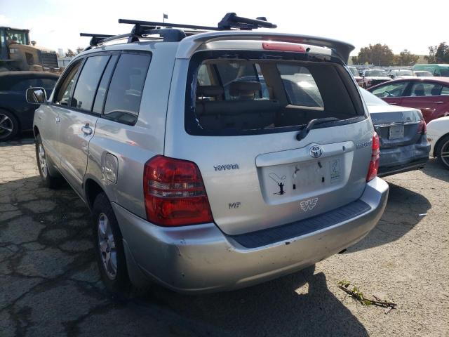 Photo 2 from auction – 2003 TOYOTA HIGHLANDER with VIN JTEGF21A530088589