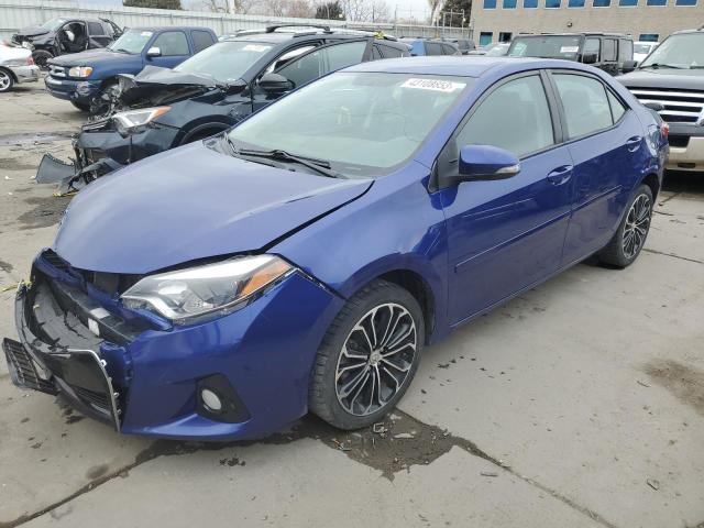 TOYOTA COROLLA L 2016 with VIN 2T1BURHE3GC684883 - Photo from auction