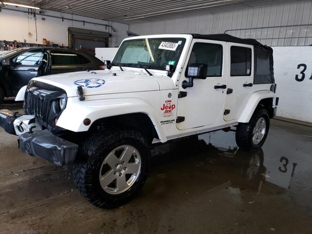 JEEP WRANGLER U 2012 with VIN 1C4BJWEGXCL286957 - Photo from auction