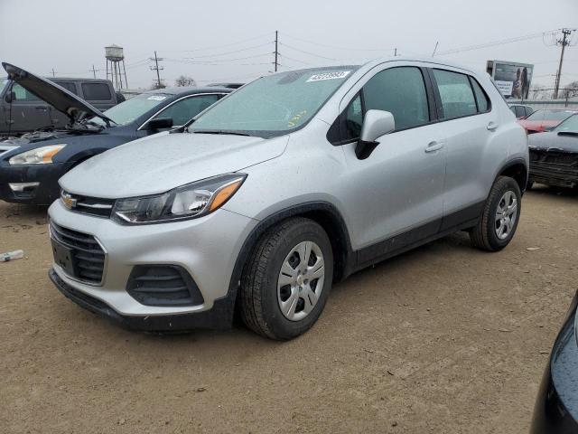 CHEVROLET TRAX LS 2017 with VIN KL7CJKSB2HB102367 - Photo from auction