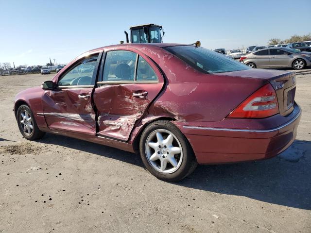 Photo 2 from auction – 2001 MERCEDES-BENZ C CLASS with VIN WDBRF64J21F085559