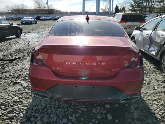 Photo 6 from auction – 2022 GENESIS G70 BASE with VIN KMTG54TEXNU088605