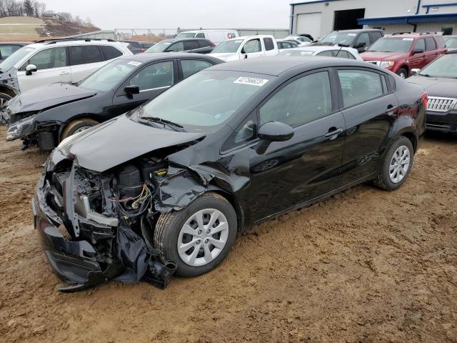 KIA RIO LX 2014 with VIN KNADM4A39E6325821 - Photo from auction