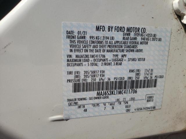 Foto 14 de la subasta – 2021 FORD ECOSPORT T con VIN MAJ6S3KL1MC411706