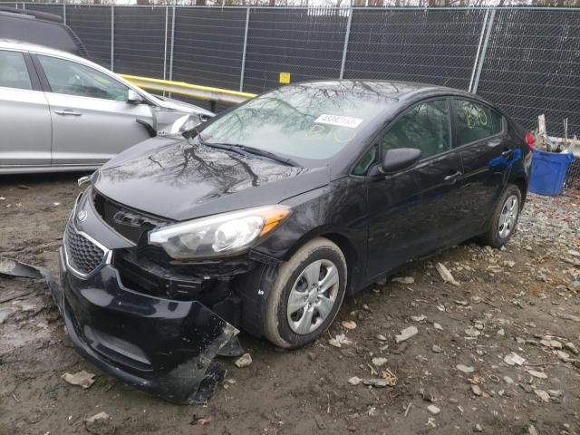 KIA FORTE LX 2015 with VIN KNAFK4A66F5284063 - Photo from auction