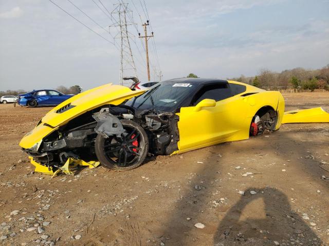 CHEVROLET CORVETTE S 2019 with VIN 1G1YB2D76K5100330 - Photo from auction