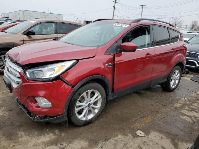 FORD ESCAPE SE 2018 with VIN 1FMCU9GD5JUD42886 - Photo from auction