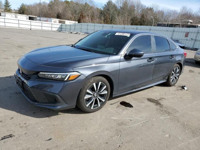 HONDA CIVIC EX 2022 with VIN JHMFE1F70NX009980 - Photo from auction