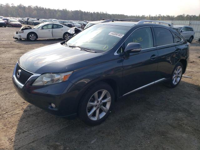 LEXUS RX 350 2010 with VIN JTJZK1BA1A2401122 - Photo from auction