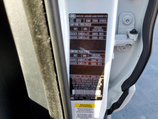 Photo 14 from auction – 2019 LAND ROVER RANGE ROVE with VIN SALVD2SX9KH334783