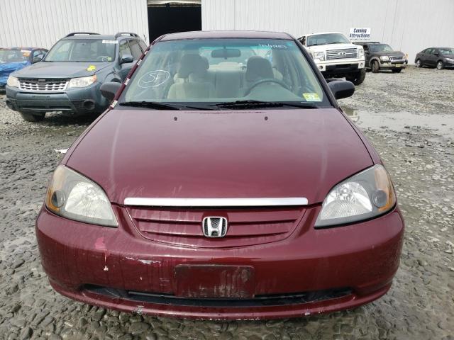 Photo 5 from auction – 2003 HONDA CIVIC LX with VIN 2HGES16563H622306