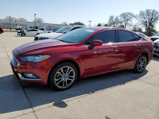 FORD FUSION SE 2017 with VIN 3FA6P0HD3HR277515 - Photo from auction