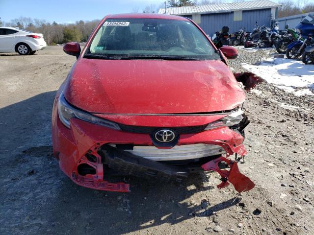 Photo 5 from auction – 2021 TOYOTA COROLLA LE with VIN 5YFEPMAE9MP163535