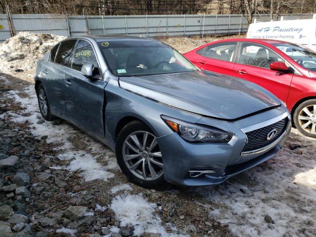 Photo 4 from auction – 2015 INFINITI Q50 BASE with VIN JN1BV7AP5FM334575
