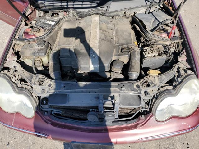 Photo 11 from auction – 2001 MERCEDES-BENZ C CLASS with VIN WDBRF64J21F085559