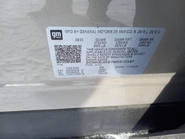 Photo 14 from auction – 2021 CHEVROLET 10 with VIN 3GNKBJRS7MS572167