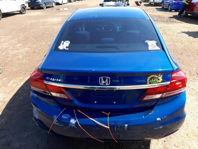 Photo 6 from auction – 2014 HONDA CIVIC LX with VIN 19XFB2F51EE237212