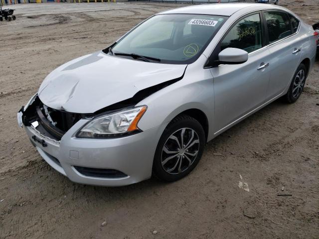Photo 1 from auction – 2014 NISSAN SENTRA S with VIN 3N1AB7AP1EL670351