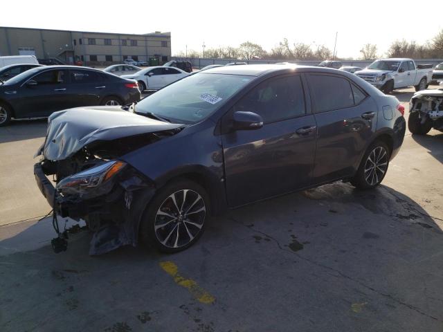 TOYOTA COROLLA L 2018 with VIN 5YFBURHE0JP768151 - Photo from auction