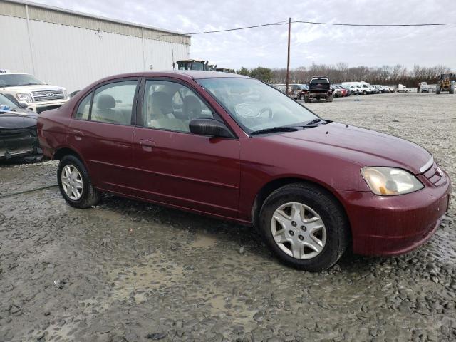 Photo 4 from auction – 2003 HONDA CIVIC LX with VIN 2HGES16563H622306