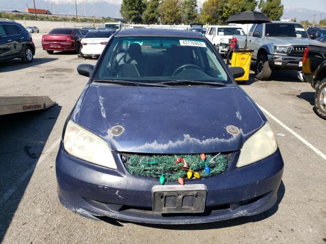 Photo 5 from auction – 2004 HONDA CIVIC LX with VIN 2HGES15544H604292