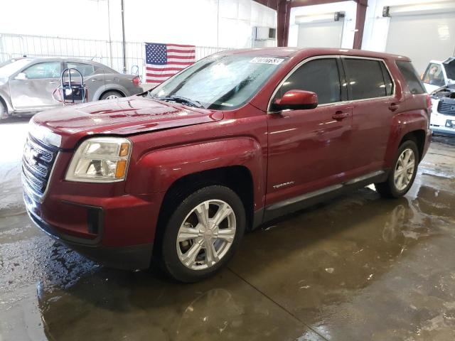 GMC TERRAIN SL 2017 with VIN 2GKALMEK3H6189165 - Photo from auction
