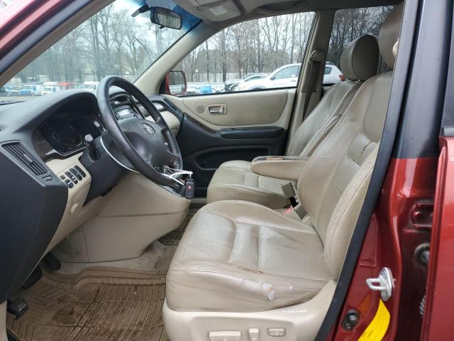 Photo 7 from auction – 2001 TOYOTA HIGHLANDER with VIN JTEHF21A010015986