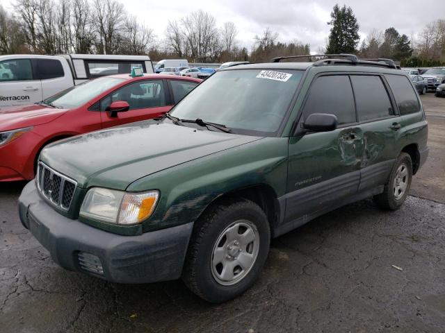 SUBARU FORESTER L 2002 with VIN JF1SF63512H717924 - Photo from auction