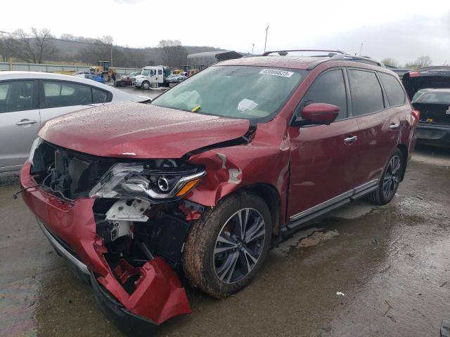 Photo 1 from auction – 2018 NISSAN PATHFINDER with VIN 5N1DR2MN6JC673489