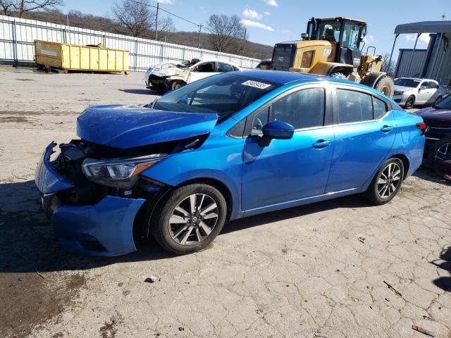 NISSAN VERSA SV 2020 with VIN 3N1CN8EVXLL859575 - Photo from auction