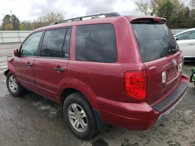 Photo 2 from auction – 2003 HONDA PILOT EXL with VIN 2HKYF18523H556356