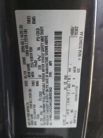 Photo 14 from auction – 2019 FORD ESCAPE SE with VIN 1FMCU0GD4KUB00362