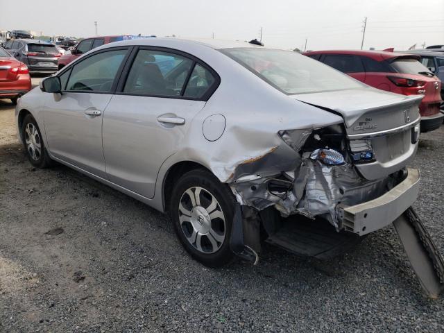Photo 2 from auction – 2014 HONDA CIVIC HYBR with VIN 19XFB4F29EE000579