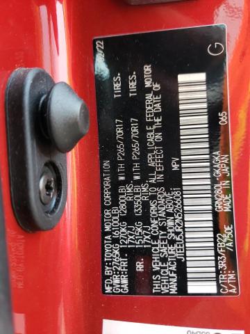 Photo 14 from auction – 2022 TOYOTA 4RUNNER SR with VIN JTEEU5JR2N5266081