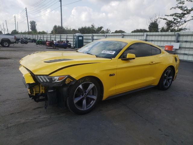 FORD MUSTANG GT 2015 with VIN 1FA6P8CF1F5366703 - Photo from auction