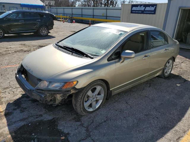 HONDA CIVIC EX 2007 with VIN 1HGFA168X7L014184 - Photo from auction