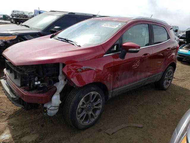 FORD ECOSPORT T 2019 with VIN MAJ6S3KL1KC309951 - Photo from auction