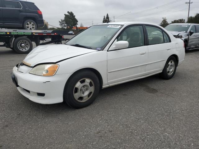 HONDA CIVIC HYBR 2003 with VIN JHMES96643S001286 - Photo from auction