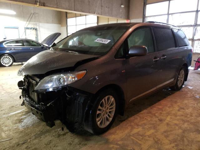 TOYOTA SIENNA XLE 2016 with VIN 5TDYK3DC9GS731553 - Photo from auction