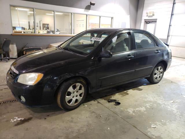 KIA SPECTRA LX 2004 with VIN KNAFE121145010095 - Photo from auction