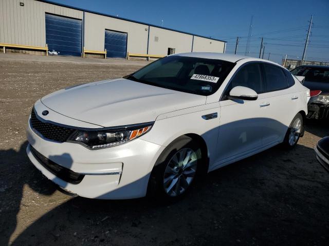 KIA OPTIMA EX 2018 with VIN 5XXGU4L37JG200065 - Photo from auction