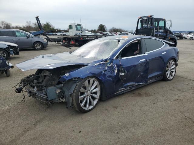 TESLA MODEL S 2016 with VIN 5YJSA1E29GF159035 - Photo from auction