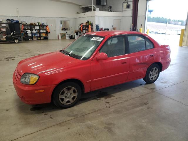 Photo 1 from auction – 2005 HYUNDAI ACCENT GL with VIN KMHCG45C25U633985